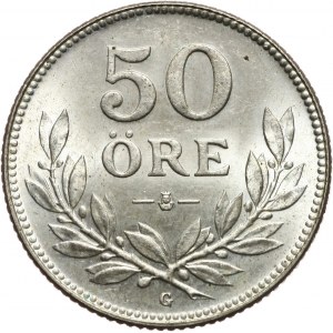 Sweden, Gustav V, 50 ore 1939 G