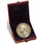 Niemcy, Wirtembergia, Wilhelm I 1816-1864, srebrny medal nagrodowy