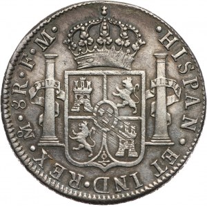 Meksyk, Karol III, 8 reali 1789 Mo-FM