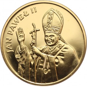 PRL, 2000 złotych 1982, Valcambi, Jan Paweł II, stempel zwykły