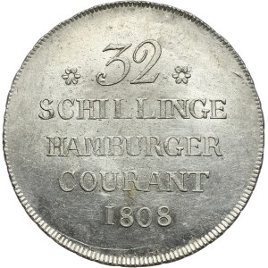 Niemcy, Hamburg, 32 szylingi 1808 HSK