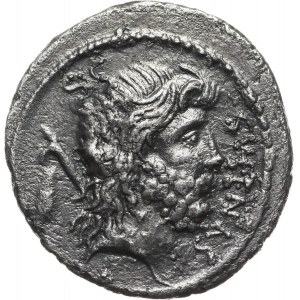Roman Republic, M. Nonius Sufenas, Denar 59 BC, Rome
