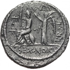 Roman Republic, M. Nonius Sufenas, Denar 59 BC, Rome