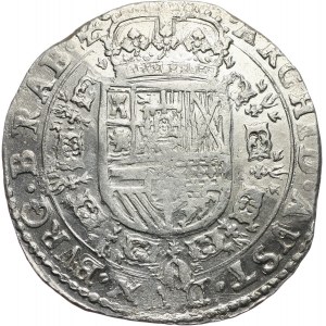 Niderlandy Hiszpańskie, Karol II, patagon 1677, Antwerpia