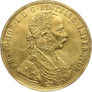 Austria, Franz Joseph I, 4 Ducats 1881, Vienna