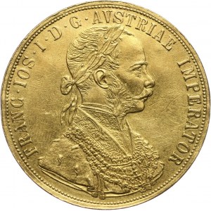 Austria, Franciszek Józef I, 4 dukaty 1881, Wiedeń