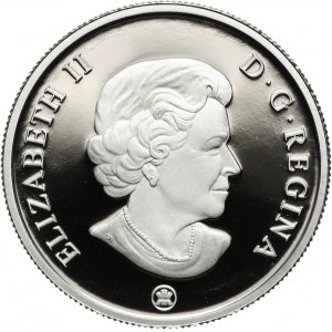 Canada, Elisabeth II, 300 Dollars 2008, Scimitar cat, Platinum