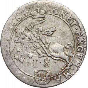 Jan II Kazimierz, ort 1664 TLB, Wilno