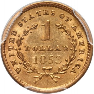 USA, Dollar 1853, Philadelphia