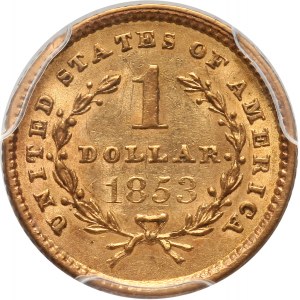 Stany Zjednoczone Ameryki, dolar 1853, Filadelfia