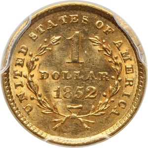 Stany Zjednoczone Ameryki, dolar 1852, Filadelfia