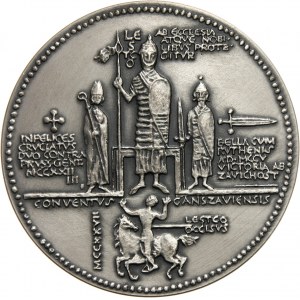 PRL, Seria królewska PTAiN, medal, Leszek Biały, SREBRO