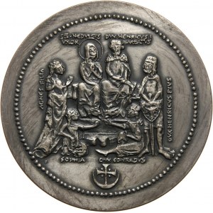 PRL, Seria królewska PTAiN, medal, Henryk I Brodaty, SREBRO