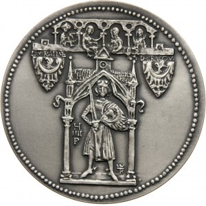 PRL, Seria królewska PTAiN, medal, Henryk IV Prawy, SREBRO