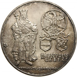 PRL, Seria królewska PTAiN, medal, Jan Olbracht, SREBRO