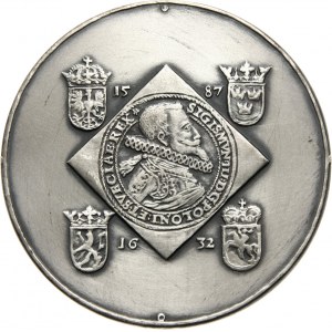 PRL, Seria królewska PTAiN, medal, Zygmunt III Waza, SREBRO