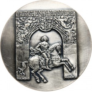 PRL, Seria królewska PTAiN, medal, Władysław IV Waza, SREBRO