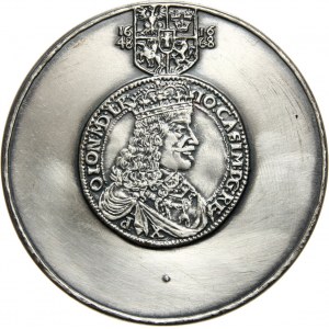 PRL, Seria królewska PTAiN, medal, Jan II Kazimierz, SREBRO