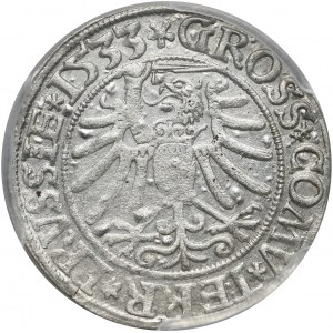 Zygmunt I Stary, grosz 1533, Toruń