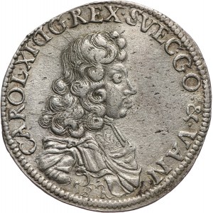 Pomorze, Karol XI, 2/3 talara (gulden) 1683, Szczecin