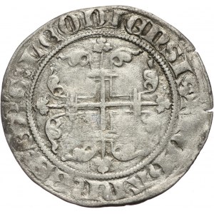 Belgia, Liege - biskupstwo, Jan d’ Arckel 1364-1378, grosz, Maastricht