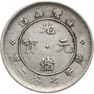 Chiny, Tajwan, 10 centów bez daty (1893-1894)