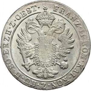 Austria, Franz II, 8 1/2 Kreuzer (15 Soldi) 1802 F, Hall