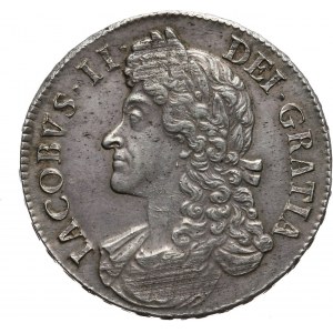 Great Britain, James II, Crown 1687