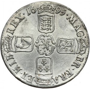 Great Britain, William III, Crown 1695