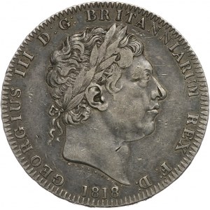 Great Britain, George III, Crown 1818