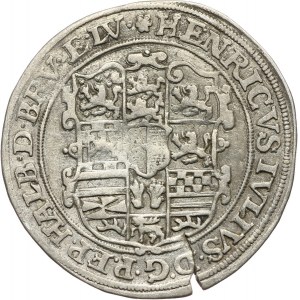 Germany, Brunswick-Wolfenbuttel, Heinrich Julius, 1/4 Taler 1603, Goslar