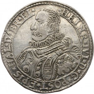 Germany, Brunswick-Wolfenbuttel, Heinrich Julius, Taler 1596, Goslar