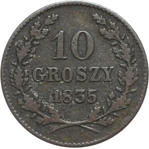 Wolne Miasto Kraków, 10 groszy 1835, Wiedeń