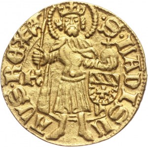 Hungary, Matthias Corvinus 1458-1490, Goldgulden, ND, Kremnitz