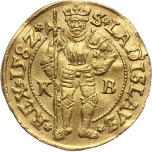 Hungary, Rudolf II, Ducat 1582 KB, Kremnitz