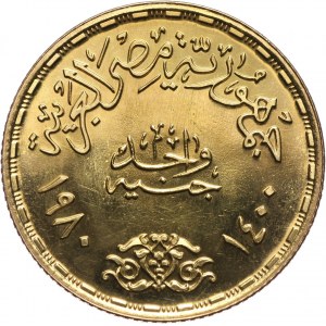 Egypt, Pound AH1400 (1980), Doctor's Day
