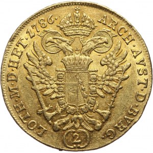Austria, Joseph II, 2 Ducats 1786 A, Vienna