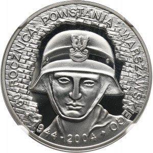 III RP, 10 złotych 2004, Warszawa, 60. Rocznica Powstania Warszawskiego