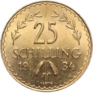 Austria, 25 Schillings 1934, Vienna