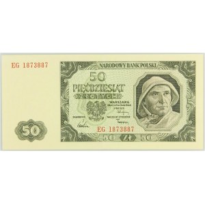 PRL, 50 złotych 1.07.1948, seria EG