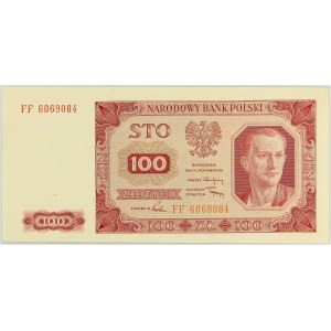 PRL, 100 złotych 1.07.1948, seria FF