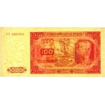 PRL, 100 złotych 1.07.1948, seria FF
