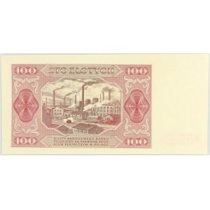 PRL, 100 złotych 1.07.1948, seria DI
