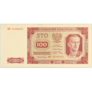 PRL, 100 złotych 1.07.1948, seria BG