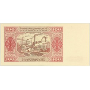 PRL, 100 złotych 1.07.1948, seria BG