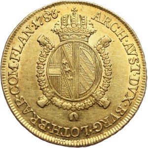Austria, 1/2 souverain d'or 1786 A, Wiedeń