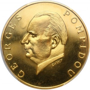 Gabon, 5000 franków 1971, Georges Pompidou