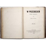 Czarnowska-Loevy M. [Szeliga], W PRZEDDZIEŃ, sv. 1-2, 1872 [1. vydání].