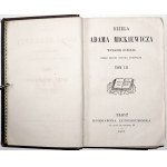 Mickiewicz A., PAN TADEUSZ, 1870 [CZYLI OSTATNI ZJAZD NA LITWIE] Works of Adam Mickiewicz. T. 3