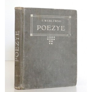 Wasilewski E., POEZYE, obálka ilustrovaná litografiou W. Eljasza